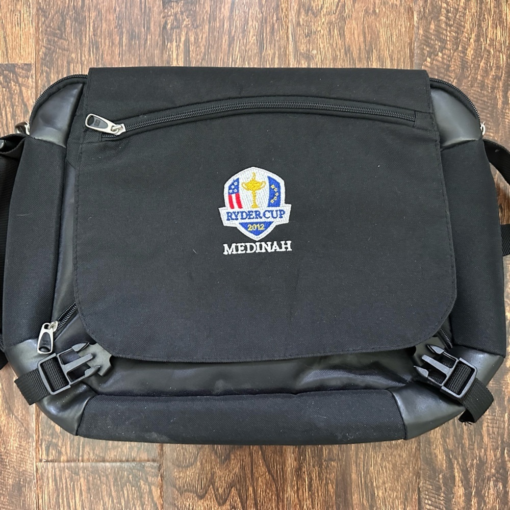 Ryder Cup Medinah Black Laptop Messenger Bag